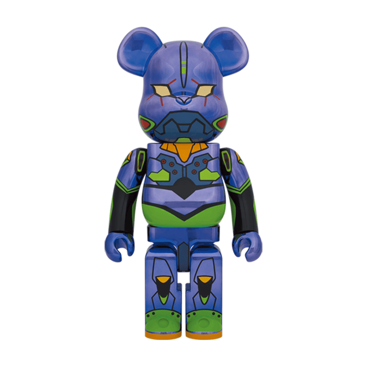 BE@RBRICK エヴァンゲリオン初号機 CHROME Ver.1000％